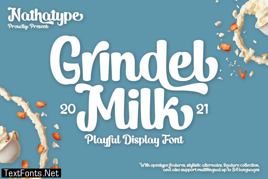 Grindel Milk Font