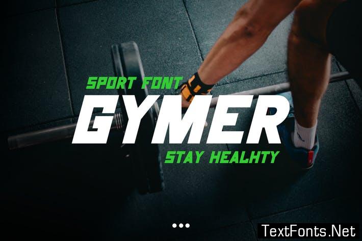 Gymer Sport Font
