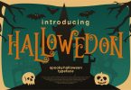 Hallowedon - Spooky Typeface BS