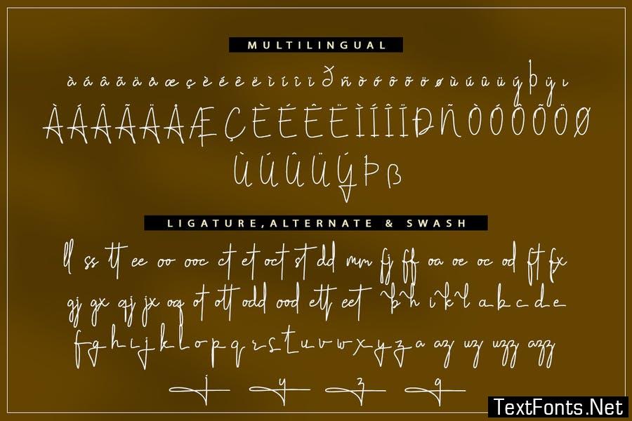 Handikraf Signature Script Font