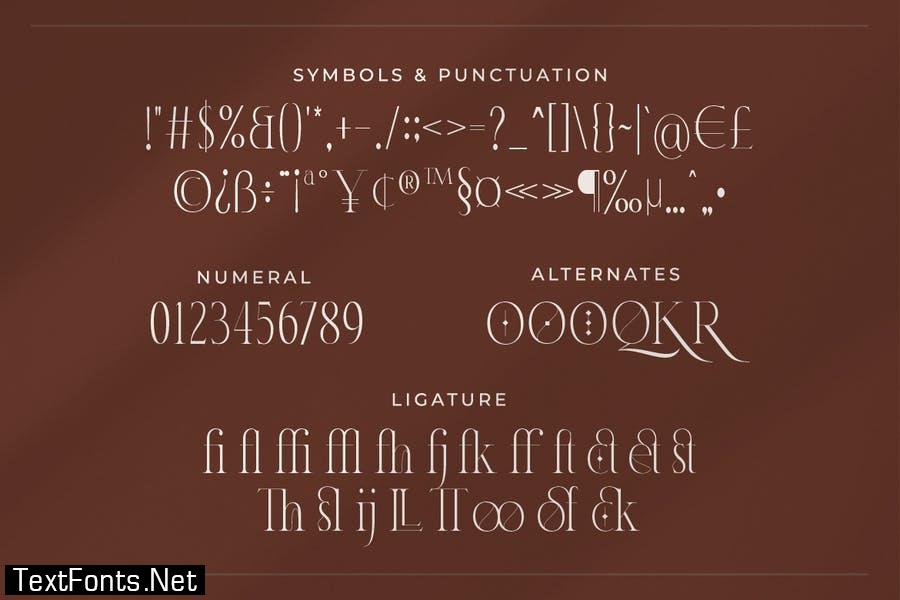 Hara – Modern Serif Font