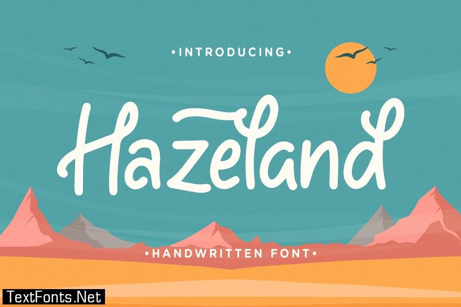 Hazeland – Fancy Handwritten Font