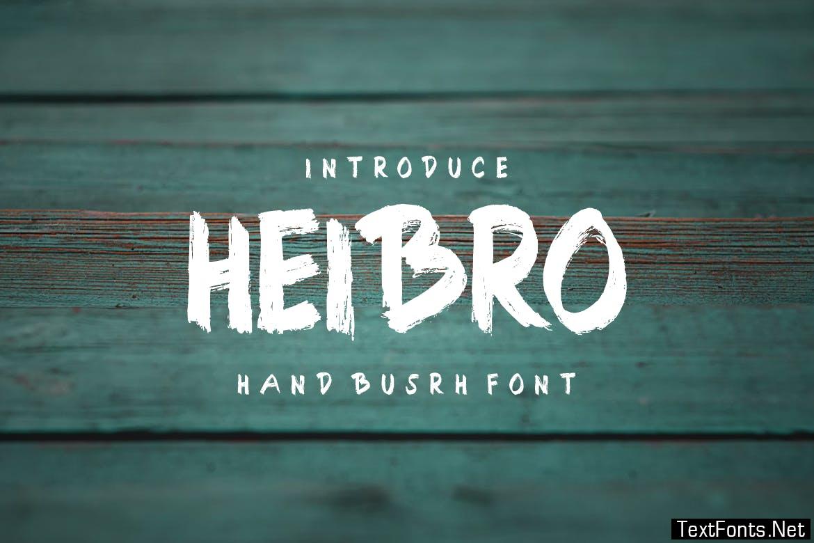 Heibro Font