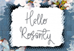 Hello Rosanty Font