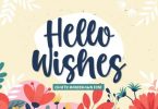 Hello Wishes Font