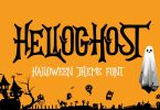 HelloGhost - Halloween Theme Font