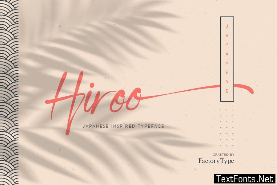 Hiroo Font