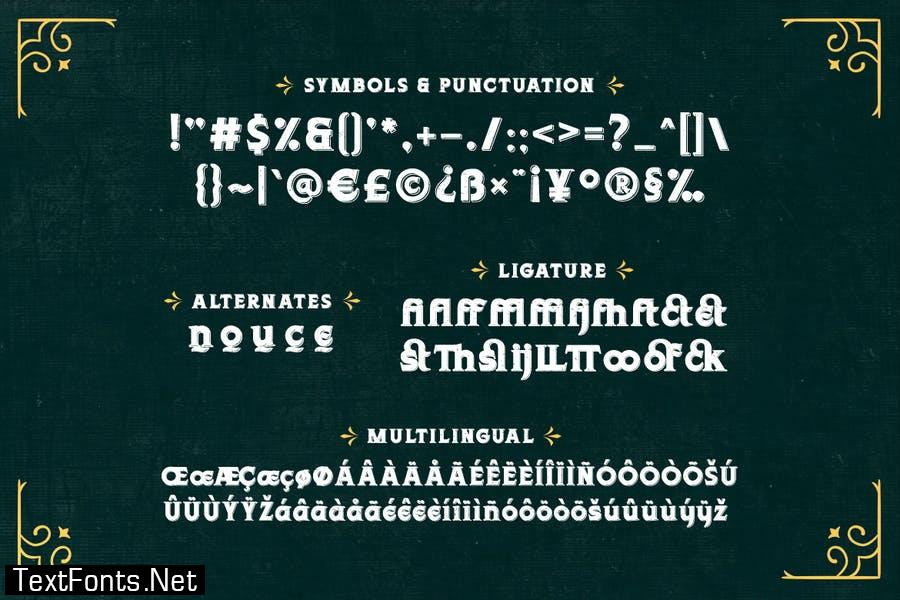 Javanica – Vintage Display Font