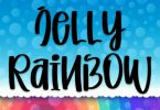 Jelly Rainbow Font