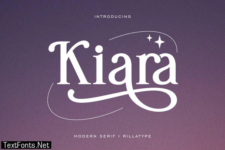 Kiara - Modern Serif