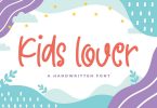 Kids Lover - Playful Font