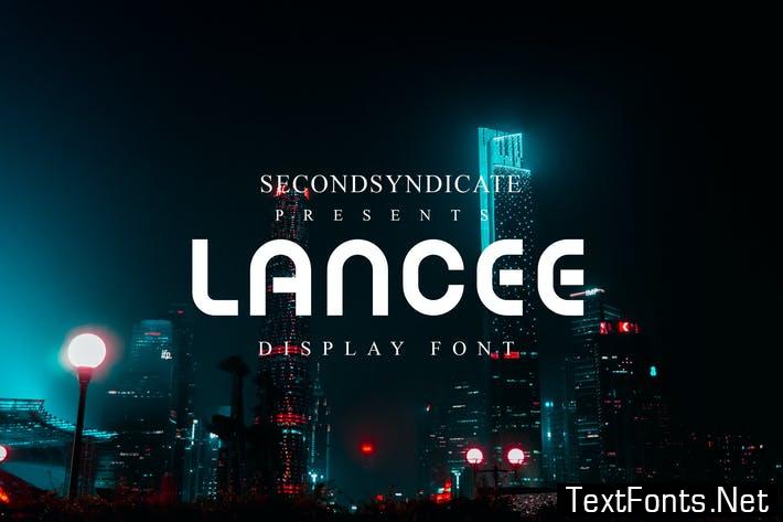 Lancee - Display Font