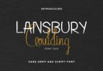 Lansbury Goulding Font