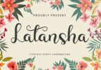 Latansha Font