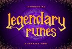 Legendary Runes – Fantasy Font
