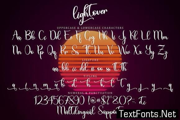 Lightover Font