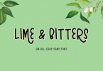 Lime and Bitters Font