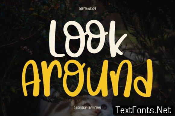 Look Around Font