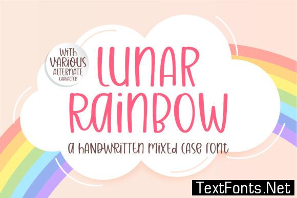 Lunar Raninbow Font