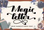 Magic Letter - Bold Script Font
