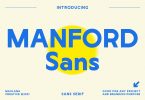 Manford Sans Font