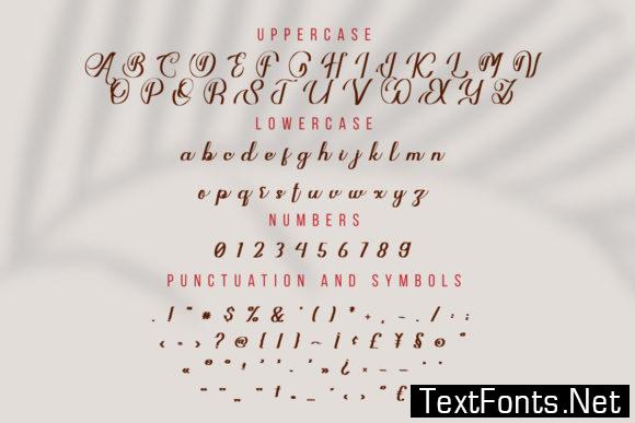 Marigold Butterfly Font