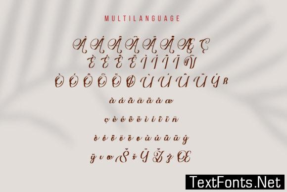 Marigold Butterfly Font