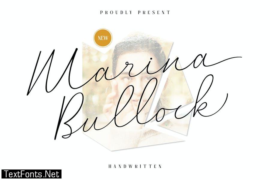 Marina Bullock Font