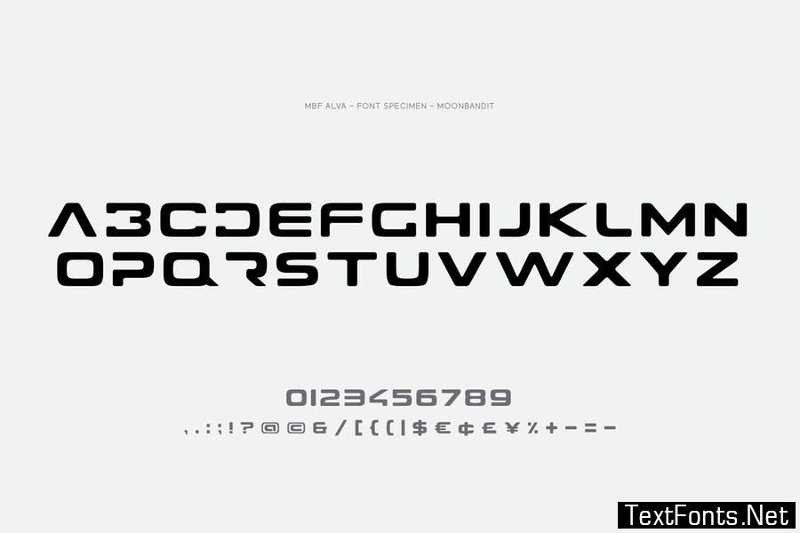 MBF Alva Font