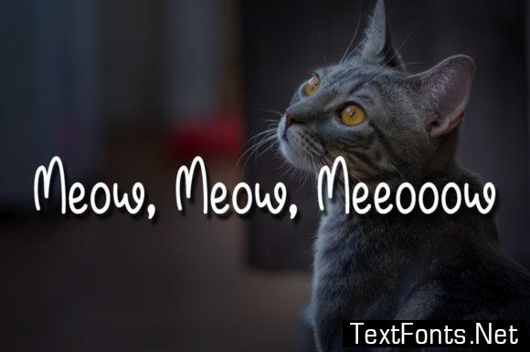 Mellow Meow Font