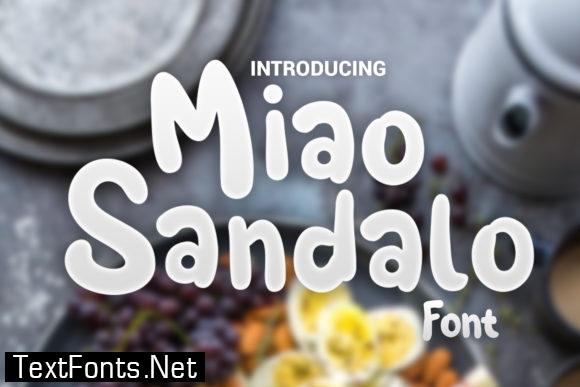 Miao Sandalo Font