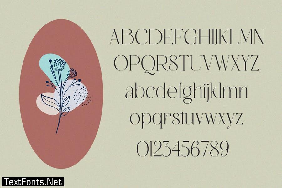 Migasike - Stylish Ligature Serif