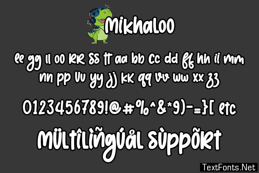 Mikhaloo Font