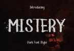 Mistery – Dark Font