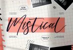 Mistical Handwritten Font LS