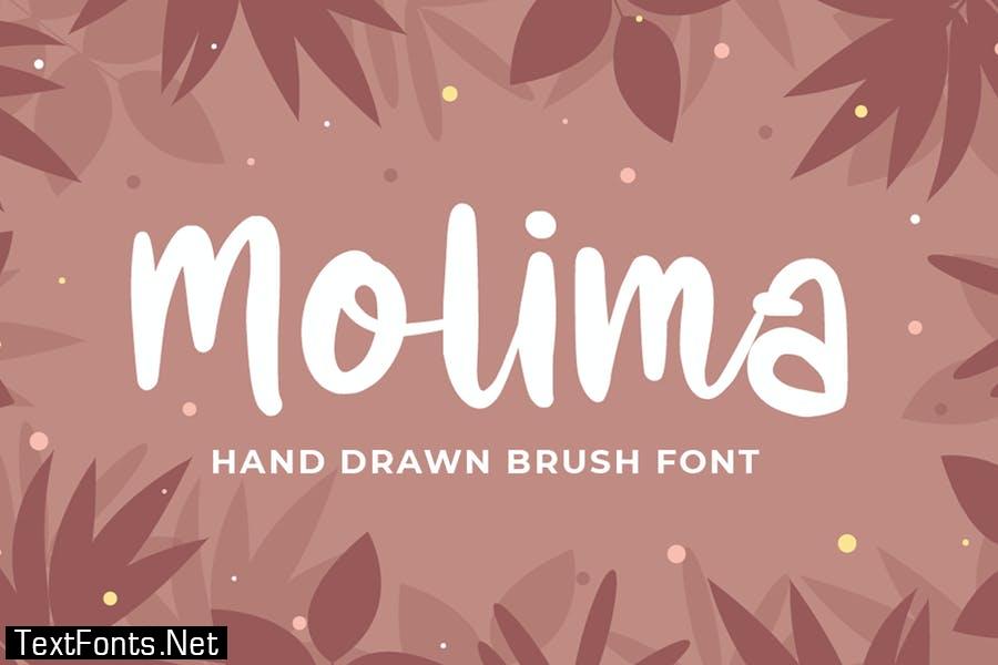 Molima - Hand Drawn Font