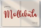 Mollekula Script Font