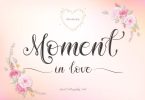 Moment in Love Font