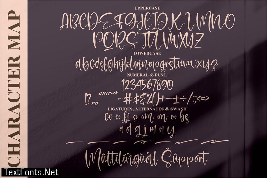 Momshine Handwritten Font LS