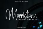 Morristone Font