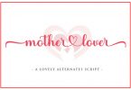 Mother Lover Font