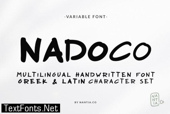 Nadoco Font