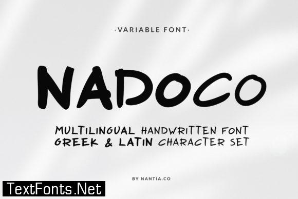 Nadoco Font