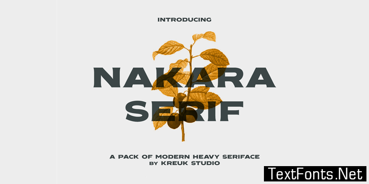 Nakara Font Family
