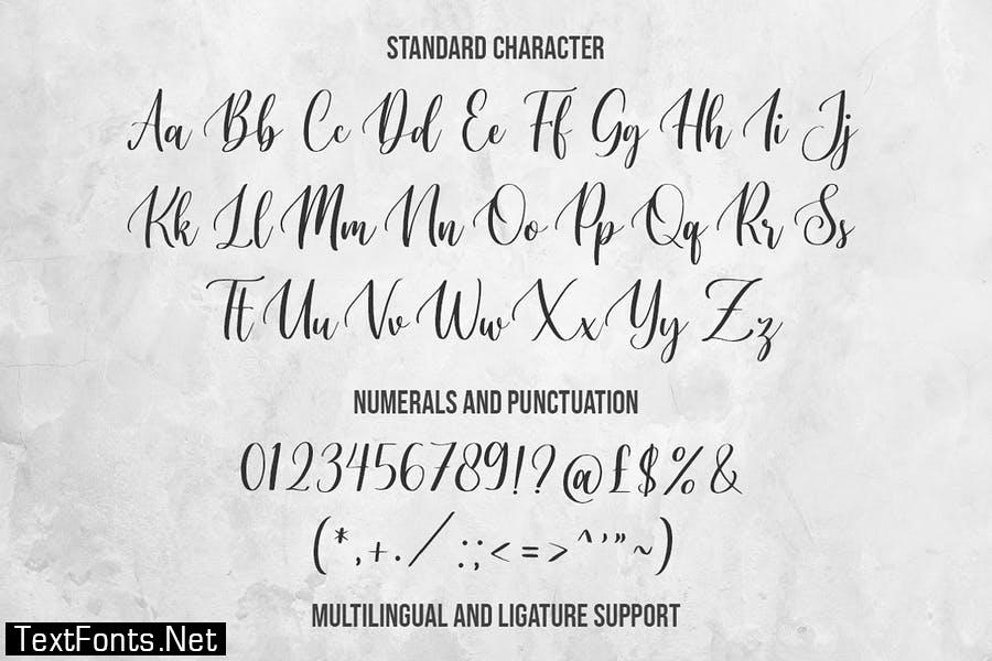 Namaqua - Modern Calligraphy Font