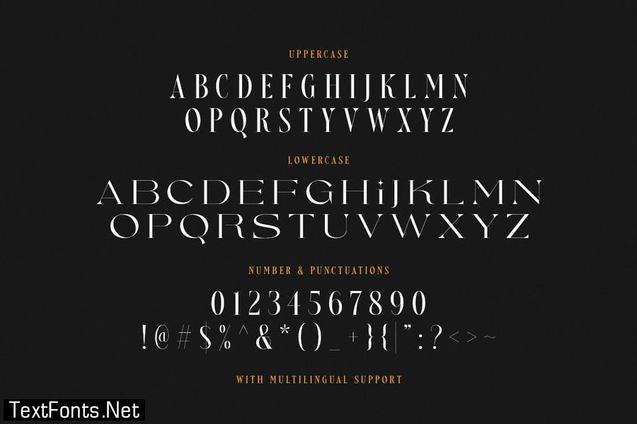 Nefarious - Modern Serif