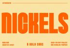 Nickels Bold Sans Serif