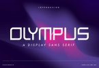 OLYMPUS - Futuristic Font