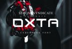 Oxta - Cyberpunk Font