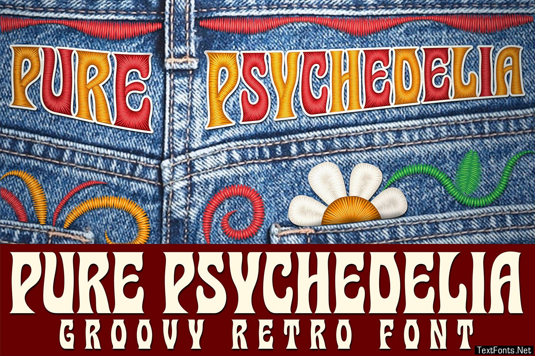 Pure Psychedelia Font 5833702